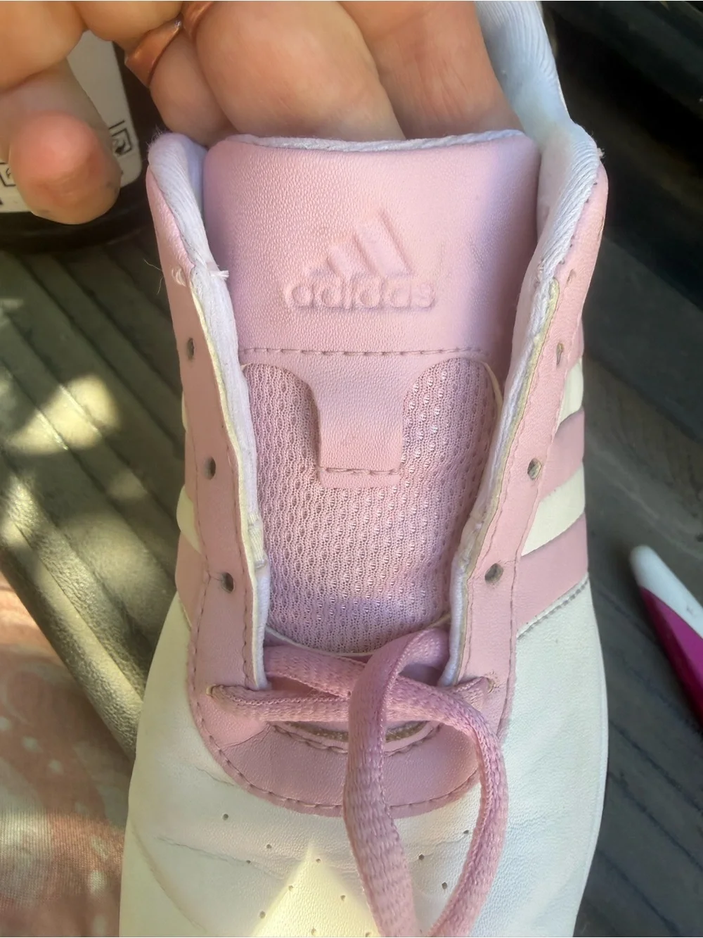 Vintage Adidas Women's Spiked Golf Shoes Pink 7.5 2007 Y2K $120 retail sports - Picture 6 of 9